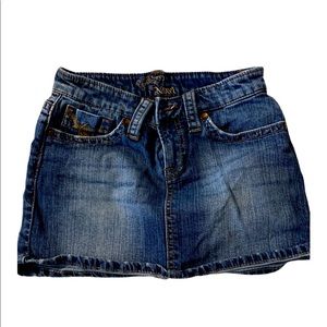Vintage Mavi Jeans denim mini-skirt
